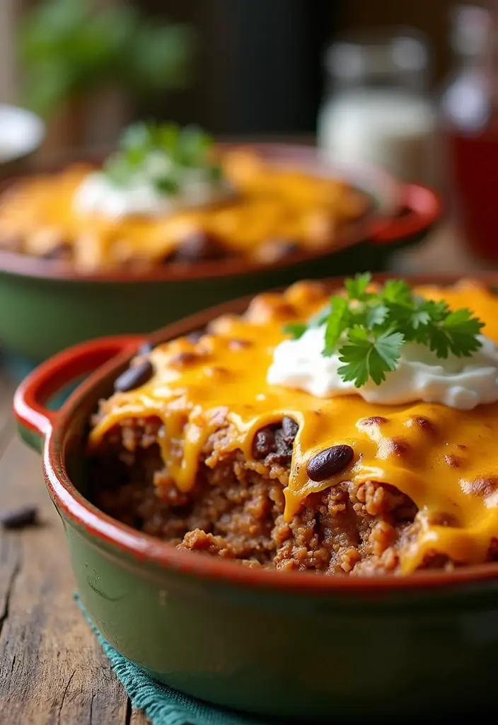 25 Taco Casserole Recipes with Tortillas for Layered Flavor 163 25 Taco Casserole Recipes with Tortillas for Layered Flavor - 25. Classic Taco Casserole