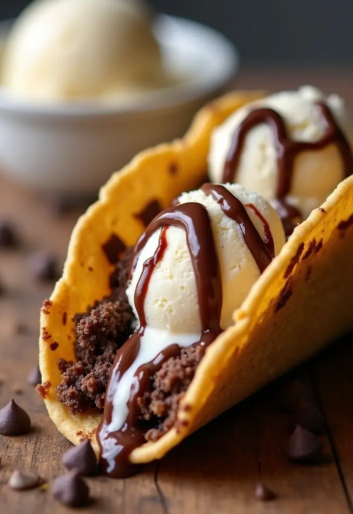 25 Taco Dessert Ideas and Easy Sweet Recipes to Try 1 25 Taco Dessert Ideas and Easy Sweet Recipes to Try - 1. Chocolate Chip Cookie Tacos