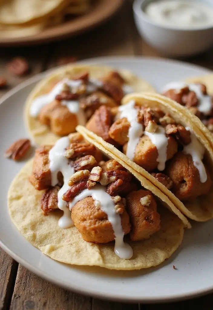 25 Taco Dessert Ideas and Easy Sweet Recipes to Try 113 25 Taco Dessert Ideas and Easy Sweet Recipes to Try - 17. Cinnamon Roll Dessert Tacos