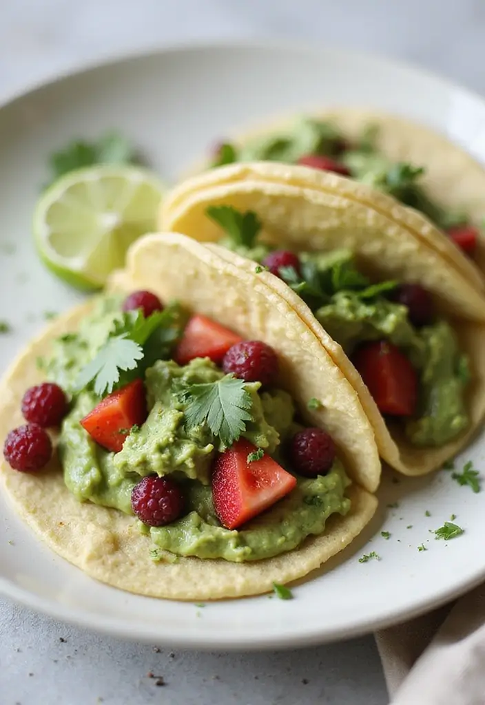 25 Taco Dessert Ideas and Easy Sweet Recipes to Try 43 25 Taco Dessert Ideas and Easy Sweet Recipes to Try - 7. Matcha Green Tea Tacos