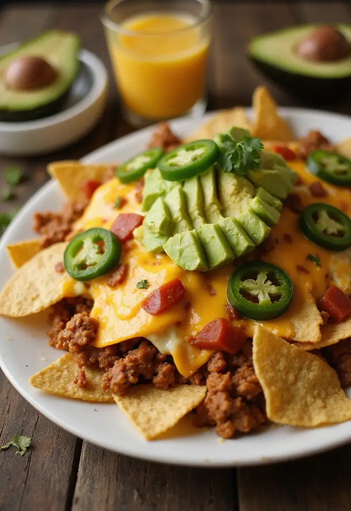 25 Taco Meat Breakfast Recipes for a Savory Start 60 25 Taco Meat Breakfast Recipes for a Savory Start - 10. Taco Meat Breakfast Nachos