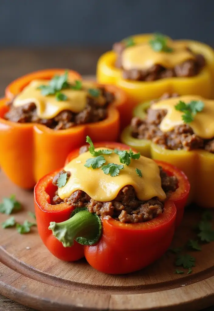 25 Taco Meat Breakfast Recipes for a Savory Start 117 25 Taco Meat Breakfast Recipes for a Savory Start - 19. Taco Meat Stuffed Peppers