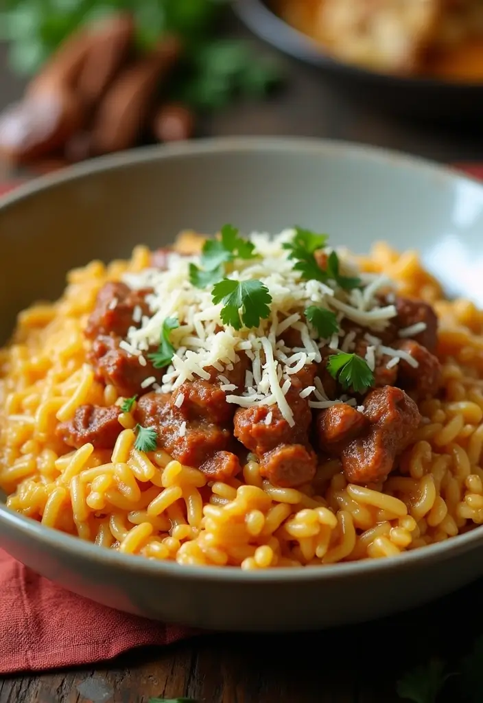 25 Taco Meat Breakfast Recipes for a Savory Start 122 25 Taco Meat Breakfast Recipes for a Savory Start - 20. Taco Meat Breakfast Risotto