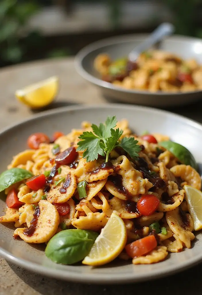 25 Taco Pasta Salad Recipes for Fresh Summer Meals 163 25 Taco Pasta Salad Recipes for Fresh Summer Meals - 25. Taco Pasta Salad with Balsamic Vinaigrette