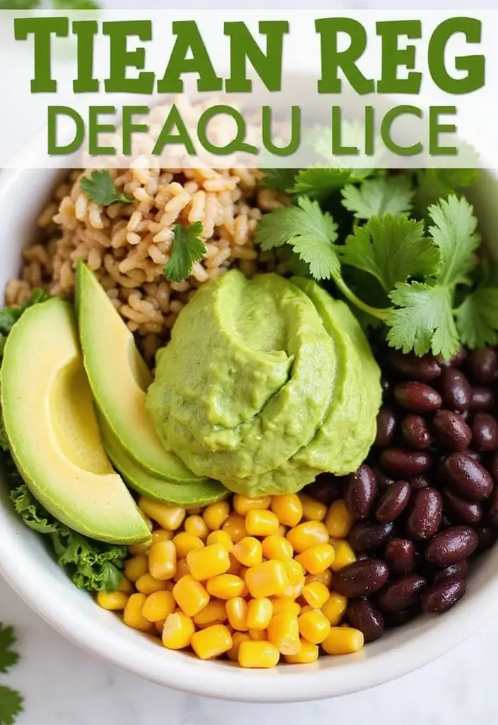 25 Vegan Taco Bowl Recipes That Are Colorful and Satisfying 124 25 Vegan Taco Bowl Recipes That Are Colorful and Satisfying - 20. Cilantro Lime Rice Taco Bowl