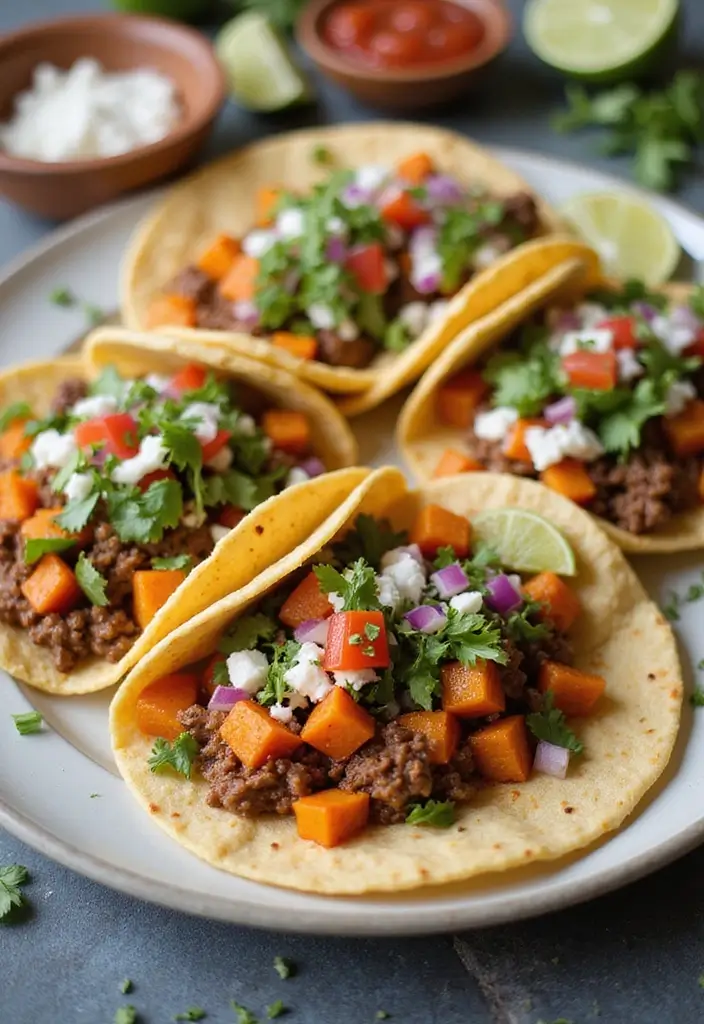 26 Ground Beef Taco Seasoning Recipes for Perfect Flavor 93 26 Ground Beef Taco Seasoning Recipes for Perfect Flavor - 17. Sweet Potato and Ground Beef Taco Seasoning