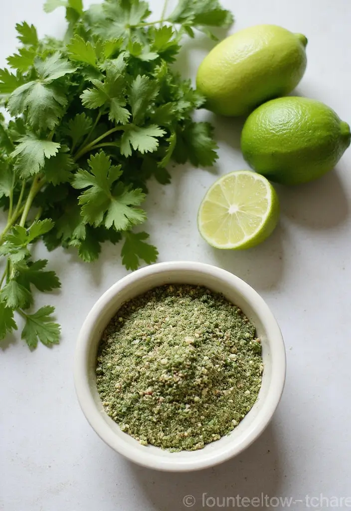 26 Ground Beef Taco Seasoning Recipes for Perfect Flavor 30 26 Ground Beef Taco Seasoning Recipes for Perfect Flavor - 6. Cilantro-Lime Taco Seasoning