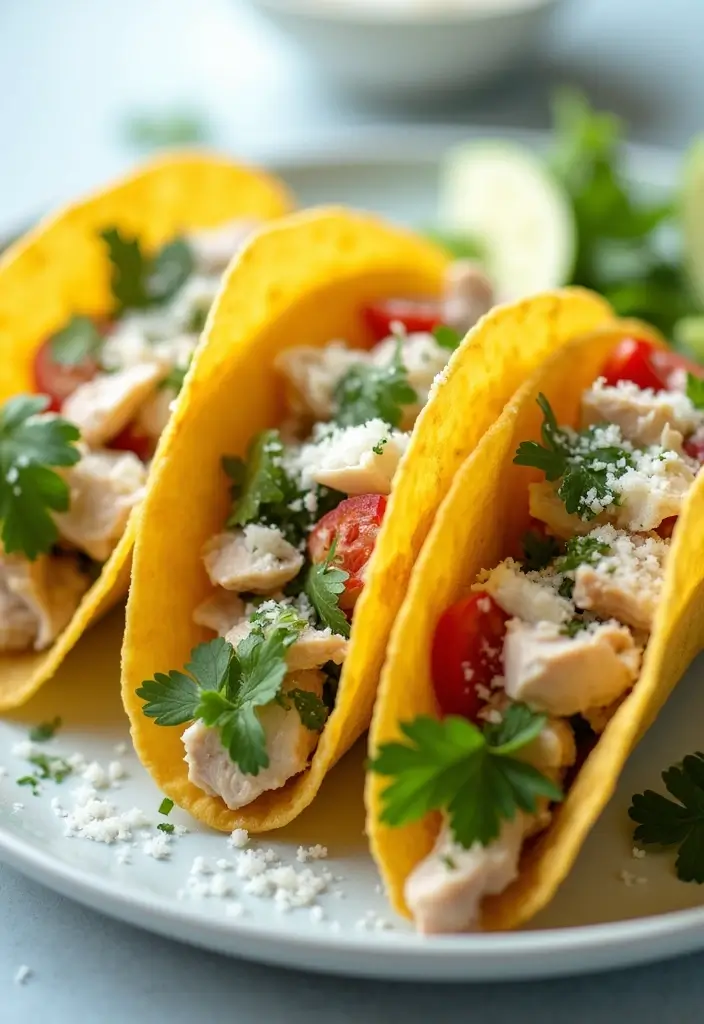 26 Recipes with Taco Shells for Any Meal 100 26 Recipes with Taco Shells for Any Meal - 16. Taco Shells with Chicken Caesar Salad