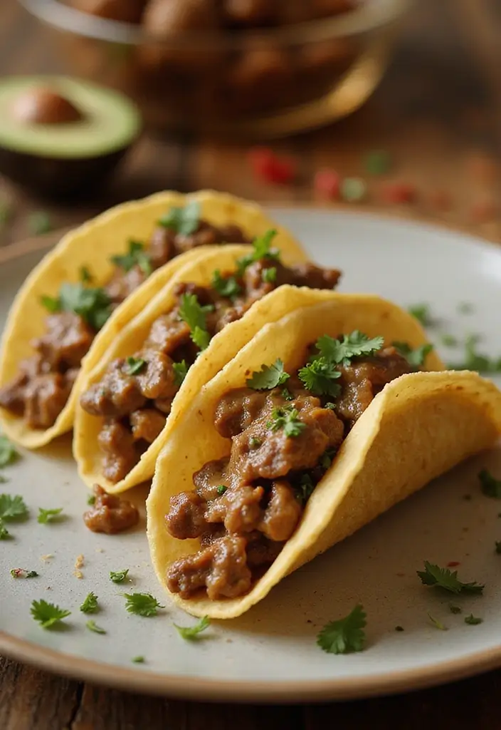 26 Recipes with Taco Shells for Any Meal 128 26 Recipes with Taco Shells for Any Meal - 20. Taco Shells with Beef Stroganoff Filling