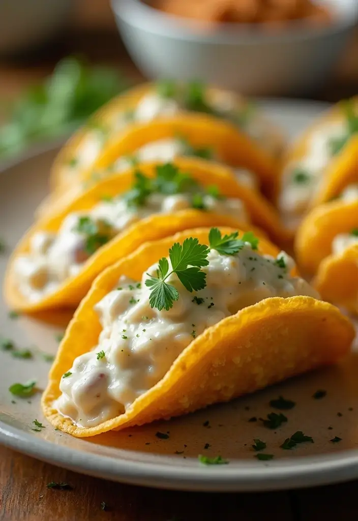 26 Recipes with Taco Shells for Any Meal 135 26 Recipes with Taco Shells for Any Meal - 21. Taco Shells with Clam Chowder