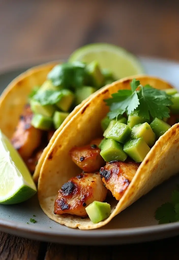 26 Taco Tuesday Recipes and Sides for the Ultimate Feast 1 26 Taco Tuesday Recipes and Sides for the Ultimate Feast - 1. Grilled Chicken Tacos with Avocado Salsa