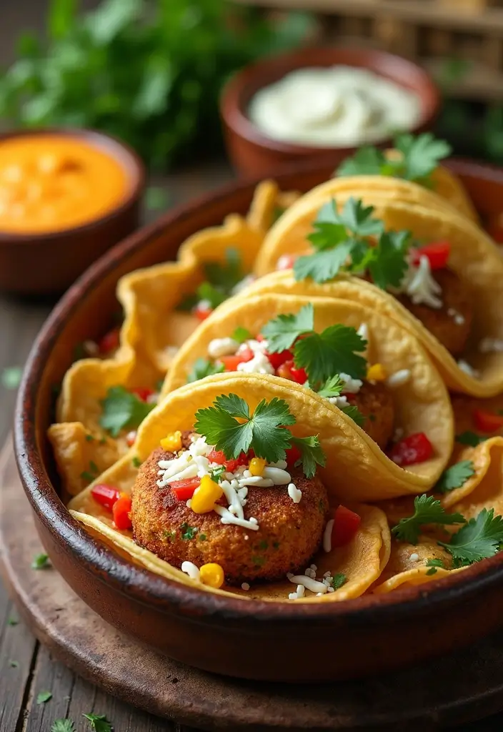 27 All Recipes Taco Bake Casserole Ideas for Weeknights 137 27 All Recipes Taco Bake Casserole Ideas for Weeknights - 21. Taco Falafel Bake