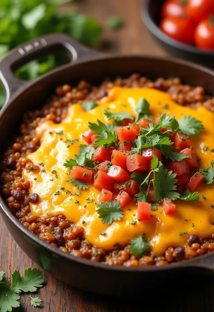 27 All Recipes Taco Bake Casserole Ideas for Weeknights 53 27 All Recipes Taco Bake Casserole Ideas for Weeknights - 9. Lentil Taco Bake