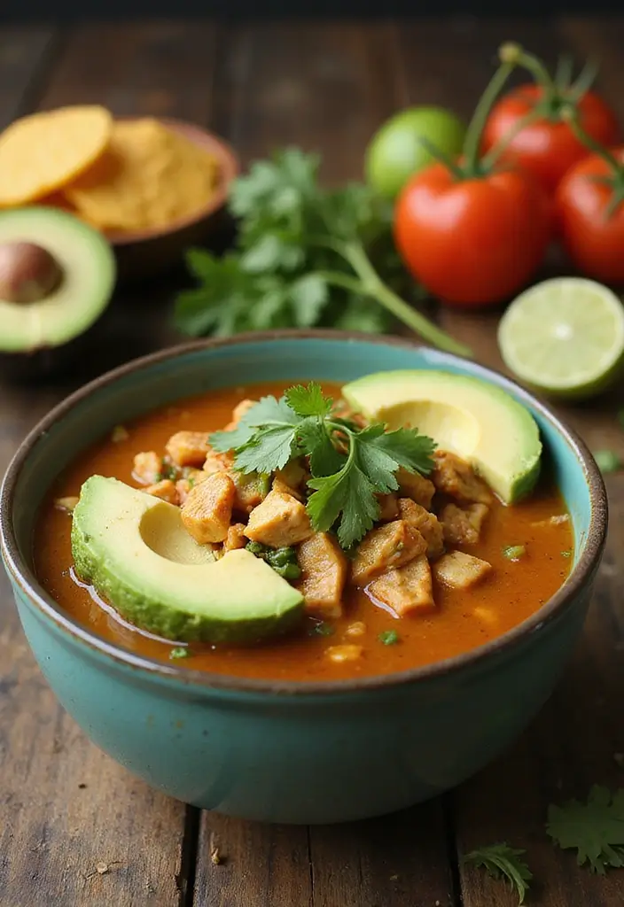 27 Chicken Taco Soup Recipes for Warm Hearty Bowls 69 27 Chicken Taco Soup Recipes for Warm Hearty Bowls - 11. Salsa Verde Chicken Taco Soup