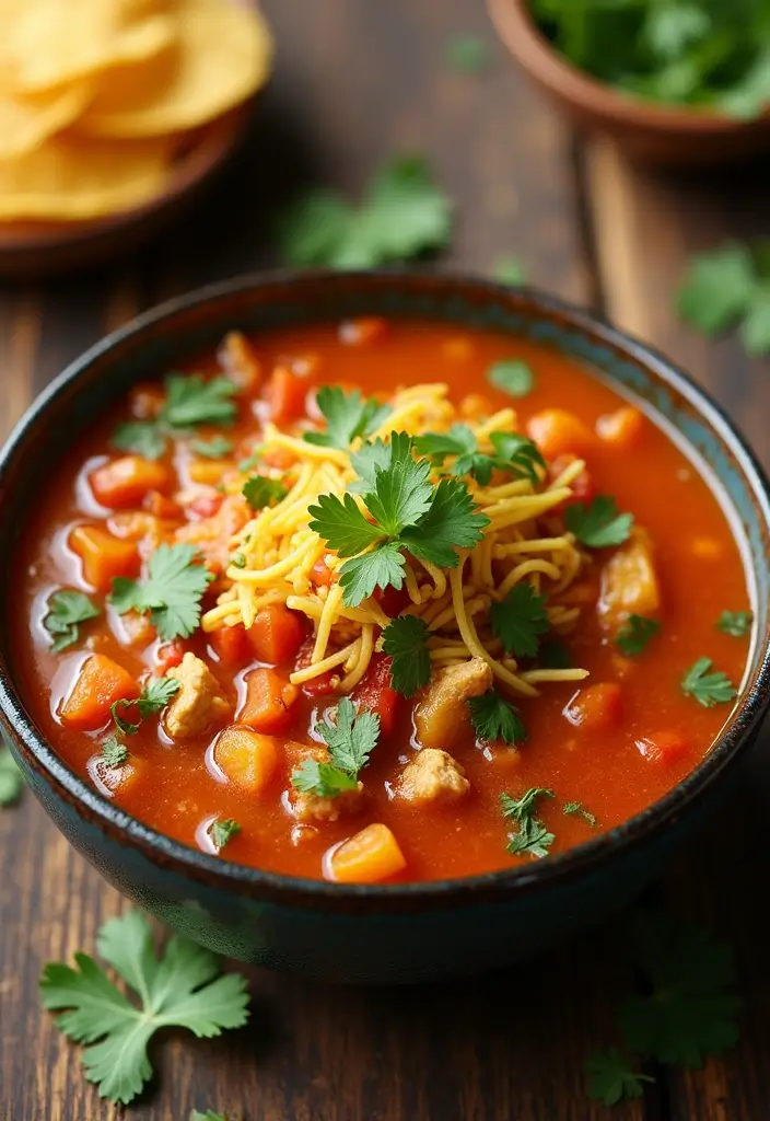 27 Chicken Taco Soup Recipes for Warm Hearty Bowls 104 27 Chicken Taco Soup Recipes for Warm Hearty Bowls - 16. Southwestern Chicken Taco Soup
