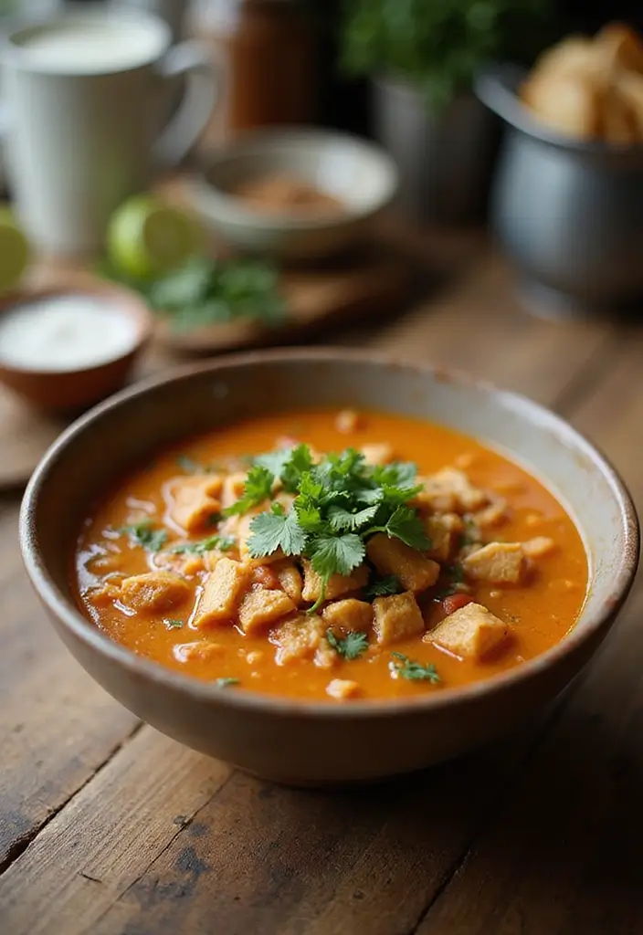 27 Chicken Taco Soup Recipes for Warm Hearty Bowls 166 27 Chicken Taco Soup Recipes for Warm Hearty Bowls - 26. Chicken Taco Soup with Fresh Herbs