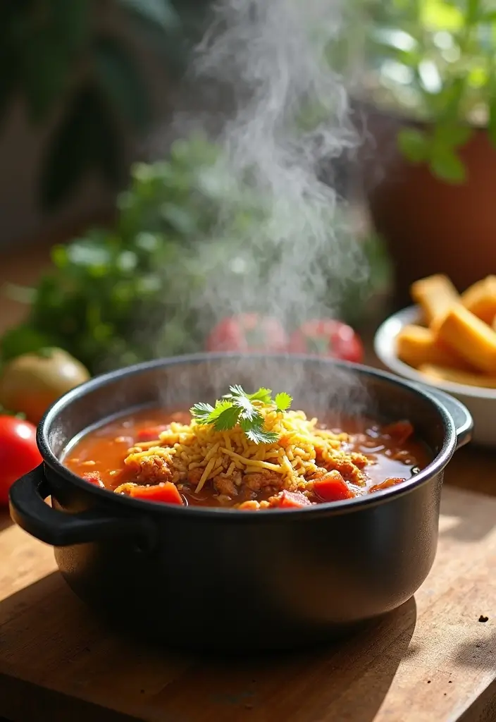 27 Chicken Taco Soup Recipes for Warm Hearty Bowls 15 27 Chicken Taco Soup Recipes for Warm Hearty Bowls - 3. Instant Pot Chicken Taco Soup