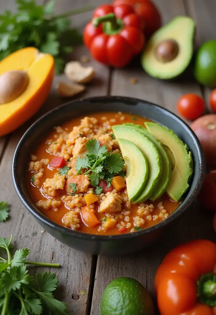 27 Chicken Taco Soup Recipes for Warm Hearty Bowls 34 27 Chicken Taco Soup Recipes for Warm Hearty Bowls - 6. Chicken Taco Soup with Quinoa
