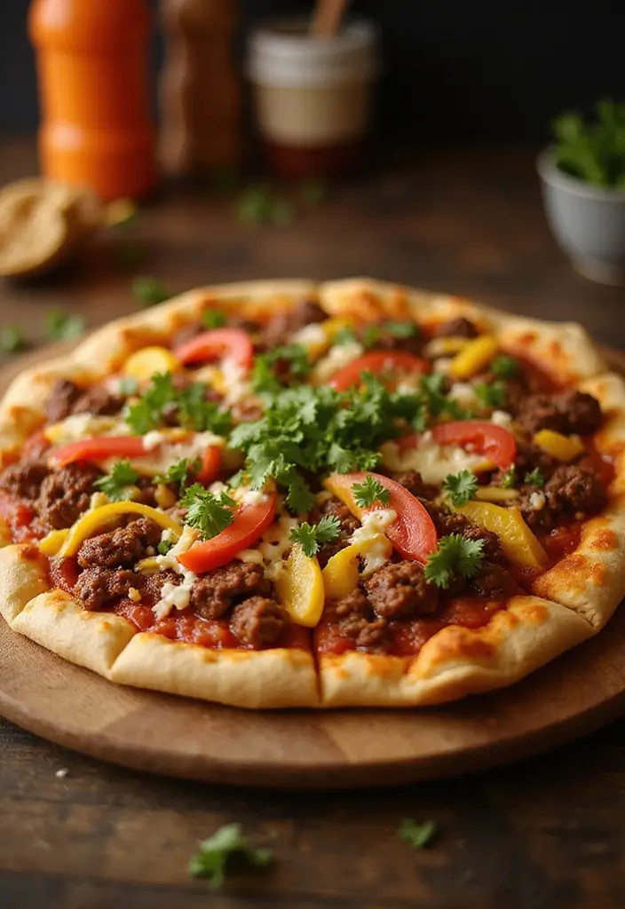 27 Easy Dinner Recipes with Taco Meat for Busy Nights 99 27 Easy Dinner Recipes with Taco Meat for Busy Nights - 15. Taco Meat Pizza