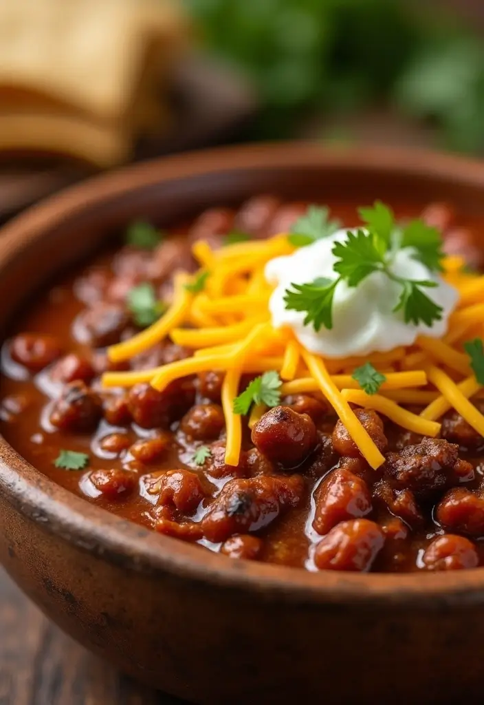27 Easy Dinner Recipes with Taco Meat for Busy Nights 130 27 Easy Dinner Recipes with Taco Meat for Busy Nights - 20. Taco Meat Chili