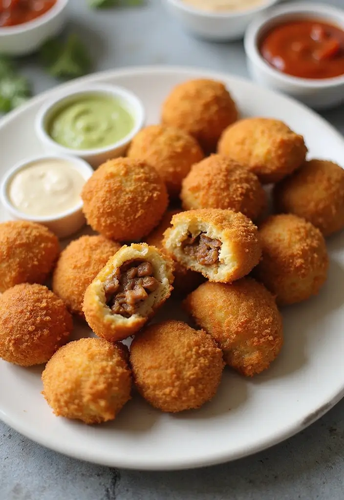 27 Easy Dinner Recipes with Taco Meat for Busy Nights 137 27 Easy Dinner Recipes with Taco Meat for Busy Nights - 21. Taco Meat Croquettes