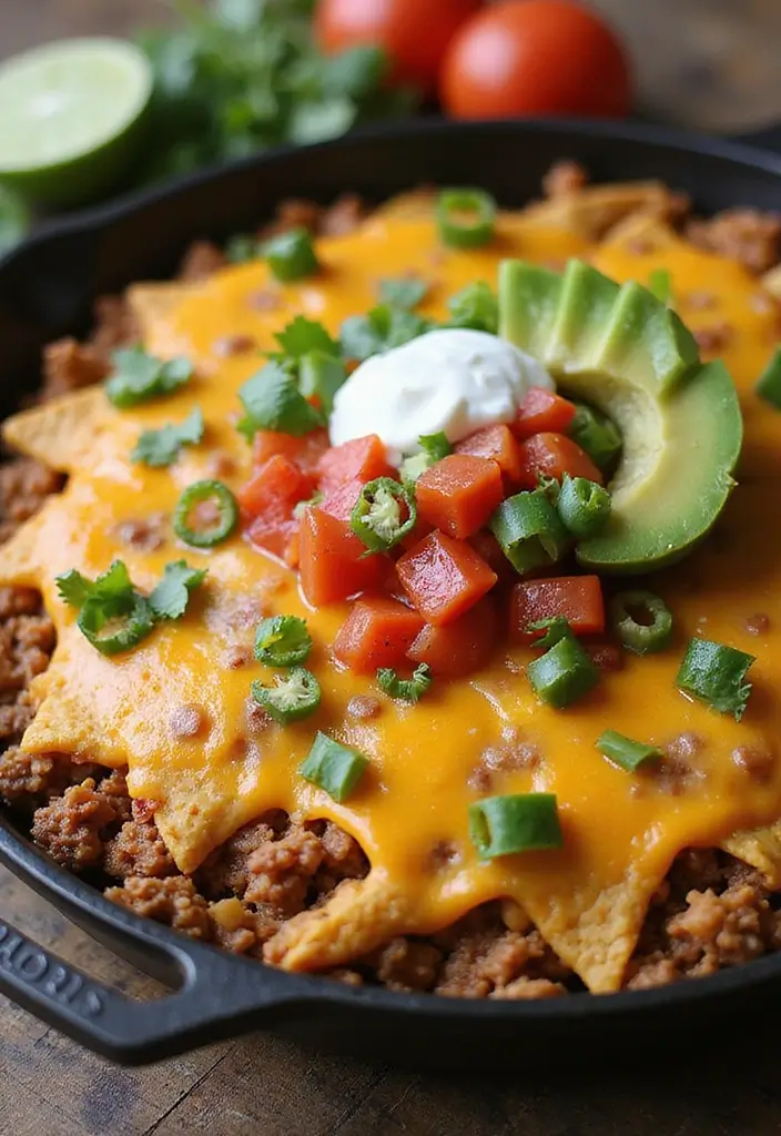 27 Ground Beef Taco Skillet Recipes for One-Pan Meals 50 27 Ground Beef Taco Skillet Recipes for One-Pan Meals - 8. Taco Casserole Skillet