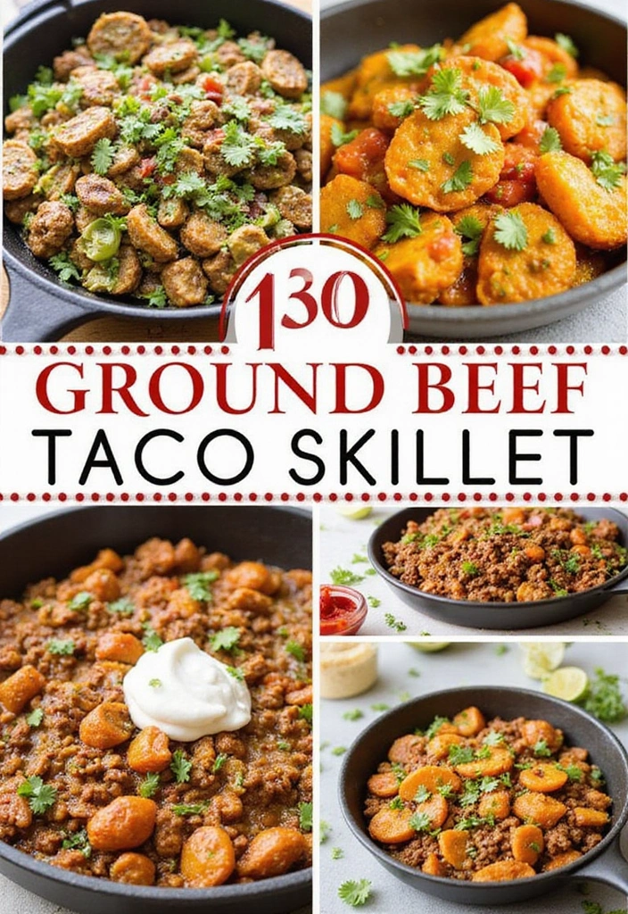 27 Ground Beef Taco Skillet Recipes for One-Pan Meals 186 27 Ground Beef Taco Skillet Recipes for One-Pan Meals - Conclusion