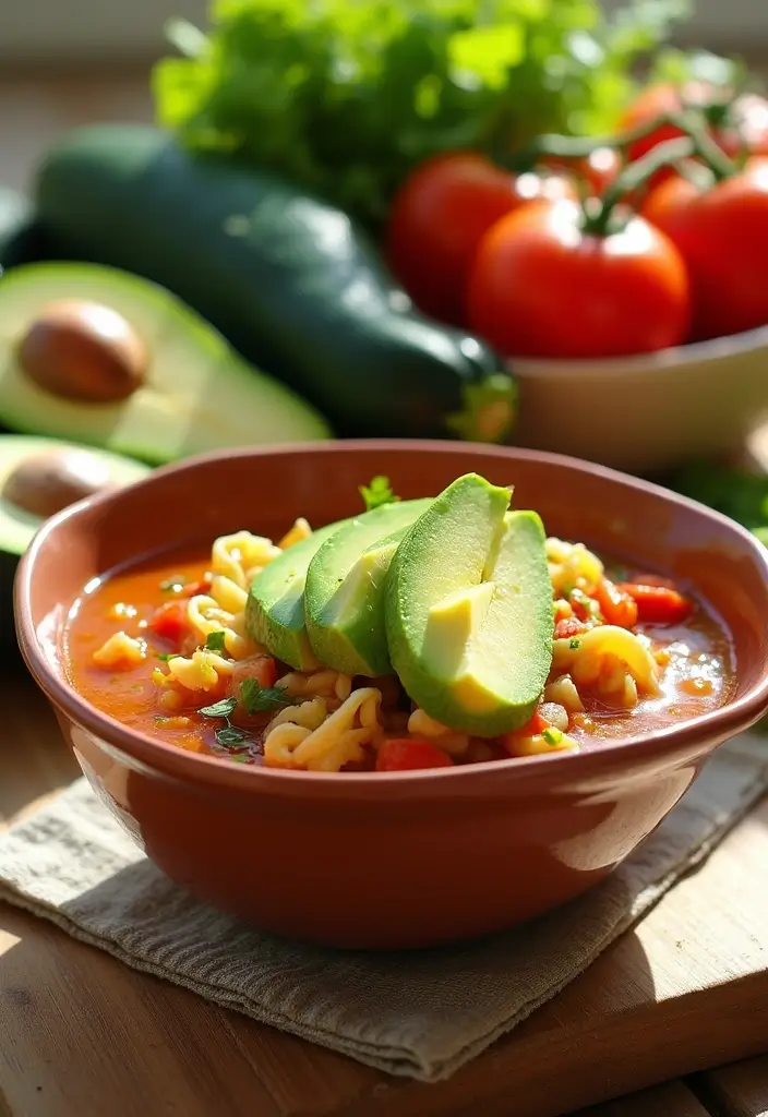 27 Keto Taco Soup Recipes for a Cozy Low-Carb Meal 56 27 Keto Taco Soup Recipes for a Cozy Low-Carb Meal - 10. Taco Soup with Zucchini Noodles