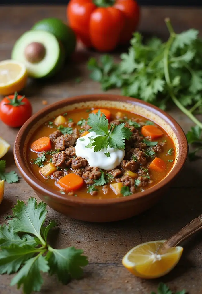 27 Keto Taco Soup Recipes for a Cozy Low-Carb Meal 63 27 Keto Taco Soup Recipes for a Cozy Low-Carb Meal - 11. Taco Soup with Ground Lamb