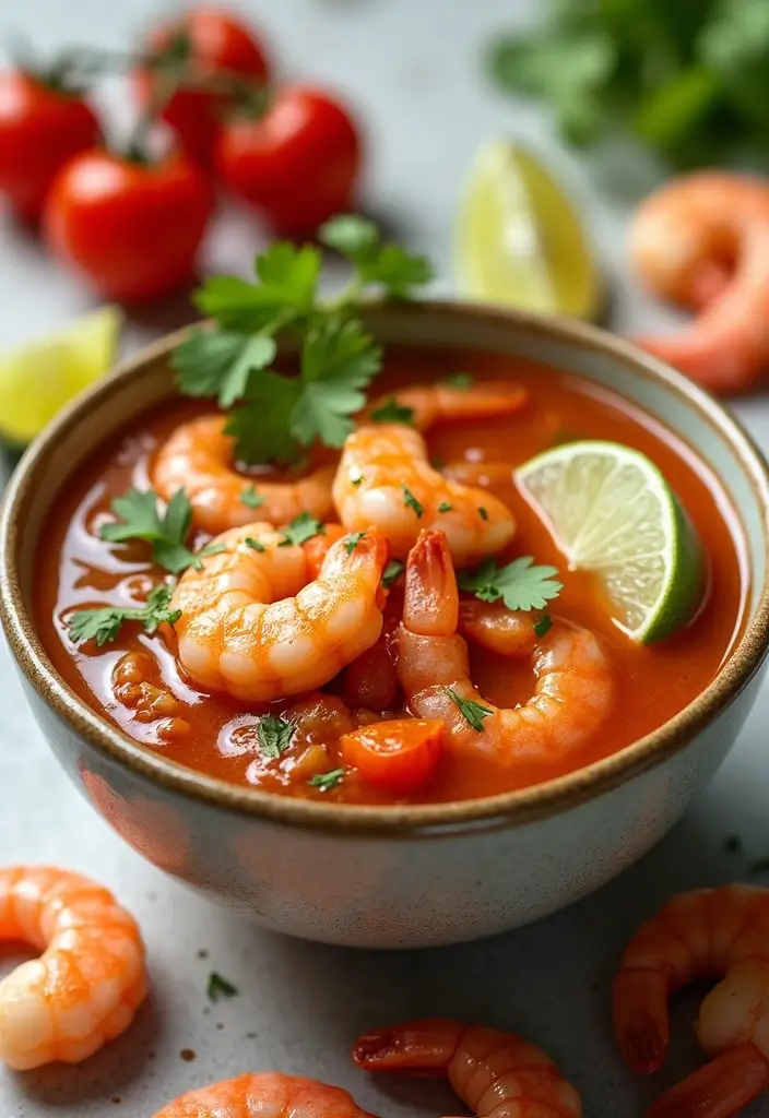 27 Keto Taco Soup Recipes for a Cozy Low-Carb Meal 84 27 Keto Taco Soup Recipes for a Cozy Low-Carb Meal - 14. Taco Soup with Shrimp