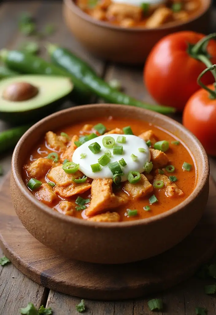 27 Keto Taco Soup Recipes for a Cozy Low-Carb Meal 8 27 Keto Taco Soup Recipes for a Cozy Low-Carb Meal - 2. Spicy Chicken Keto Taco Soup