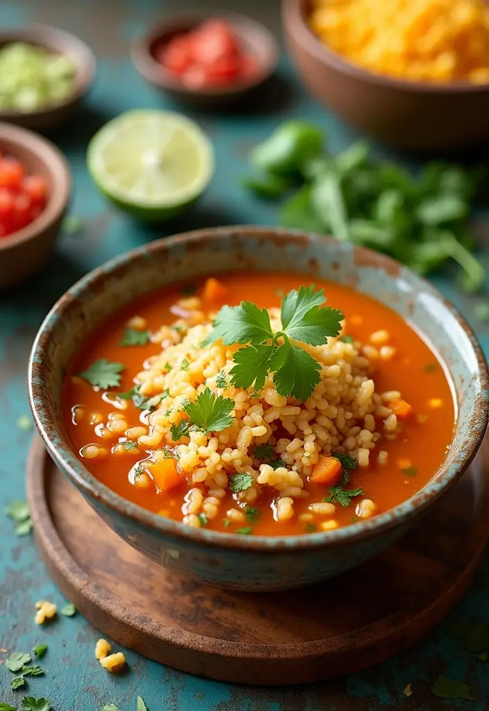 27 Keto Taco Soup Recipes for a Cozy Low-Carb Meal 124 27 Keto Taco Soup Recipes for a Cozy Low-Carb Meal - 20. Taco Soup with Cilantro Lime Rice