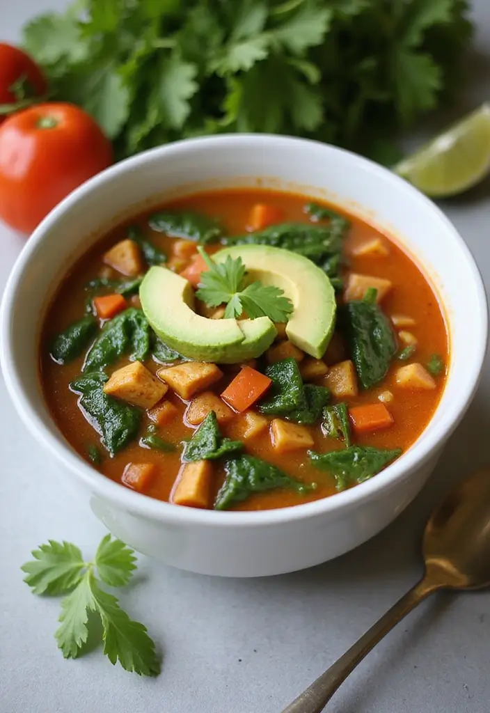 27 Keto Taco Soup Recipes for a Cozy Low-Carb Meal 152 27 Keto Taco Soup Recipes for a Cozy Low-Carb Meal - 24. Taco Soup with Spinach