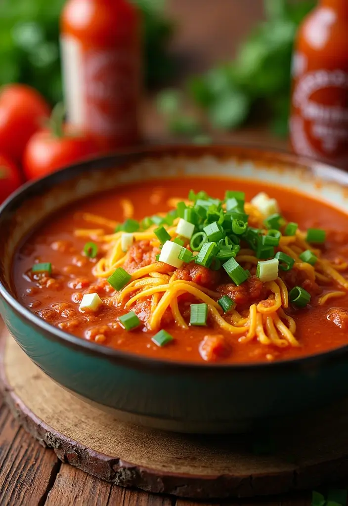 27 Keto Taco Soup Recipes for a Cozy Low-Carb Meal 157 27 Keto Taco Soup Recipes for a Cozy Low-Carb Meal - 25. Taco Soup with Sriracha
