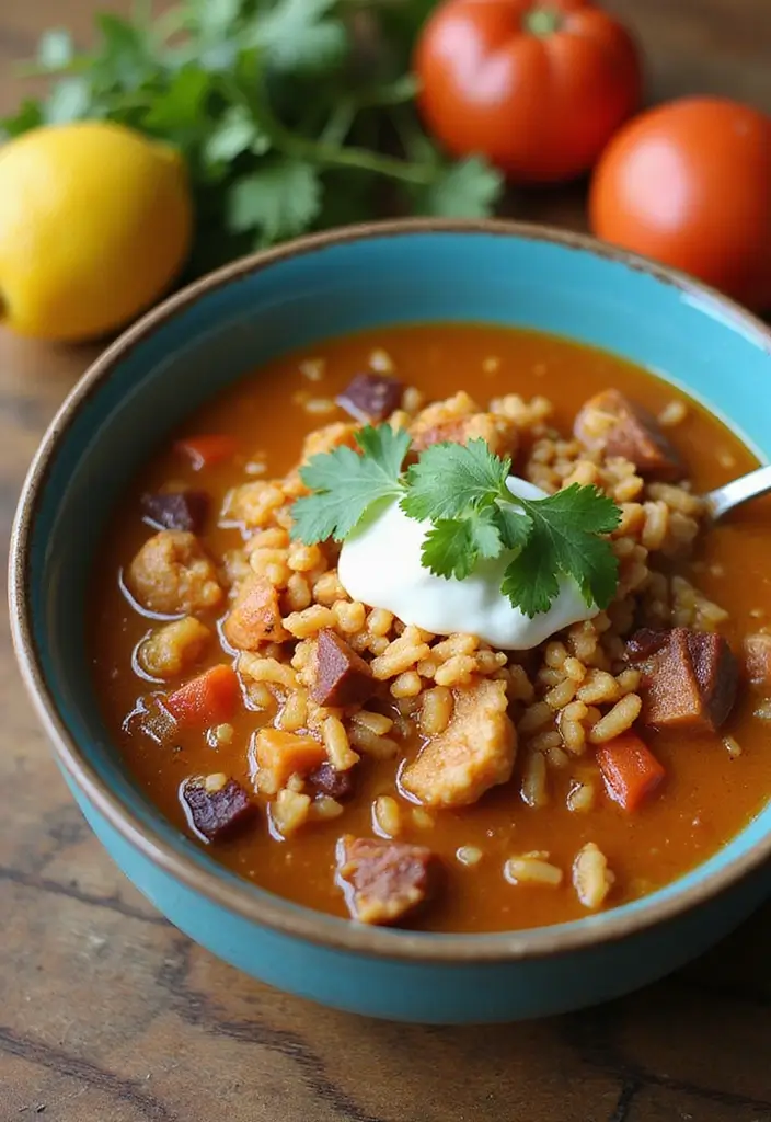 27 Keto Taco Soup Recipes for a Cozy Low-Carb Meal 49 27 Keto Taco Soup Recipes for a Cozy Low-Carb Meal - 9. Taco Soup with Cauliflower Rice