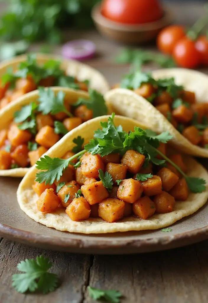 27 Mediterranean Diet Taco Recipes with Fresh Ingredients 1 27 Mediterranean Diet Taco Recipes with Fresh Ingredients - 1. Zesty Chickpea Tacos