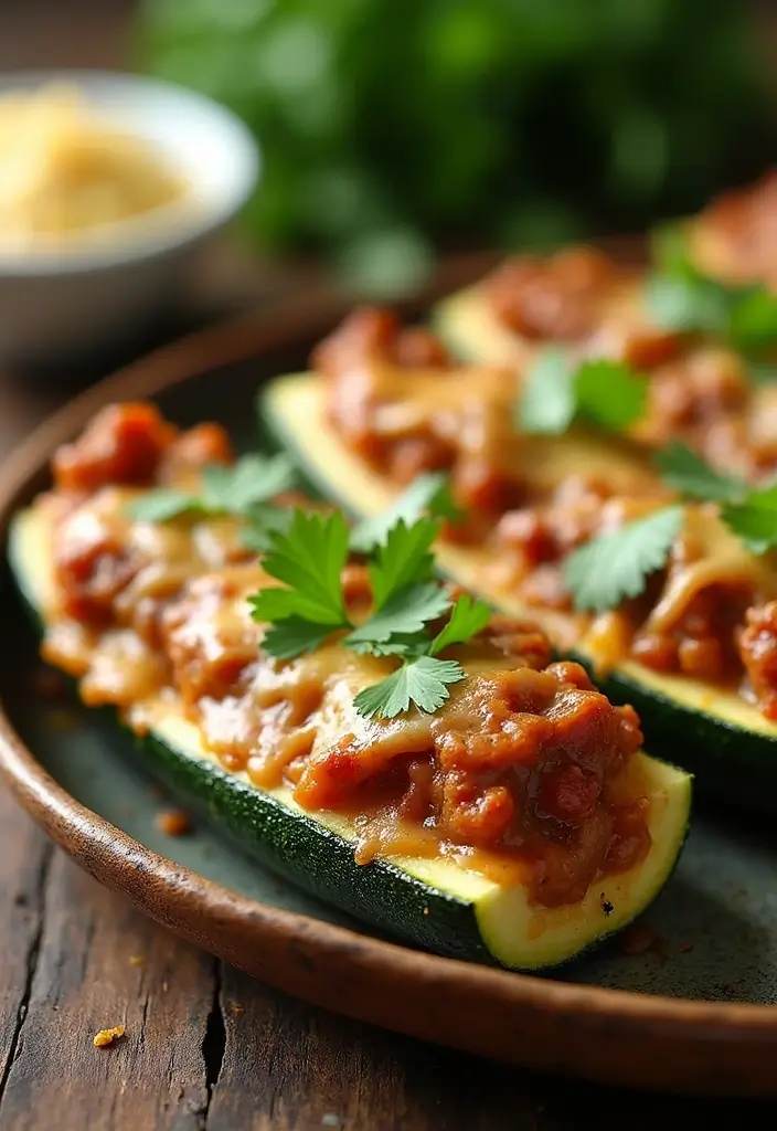 27 Recipes with Taco Meat for Every Occasion 71 27 Recipes with Taco Meat for Every Occasion - 11. Taco Meat Zucchini Boats