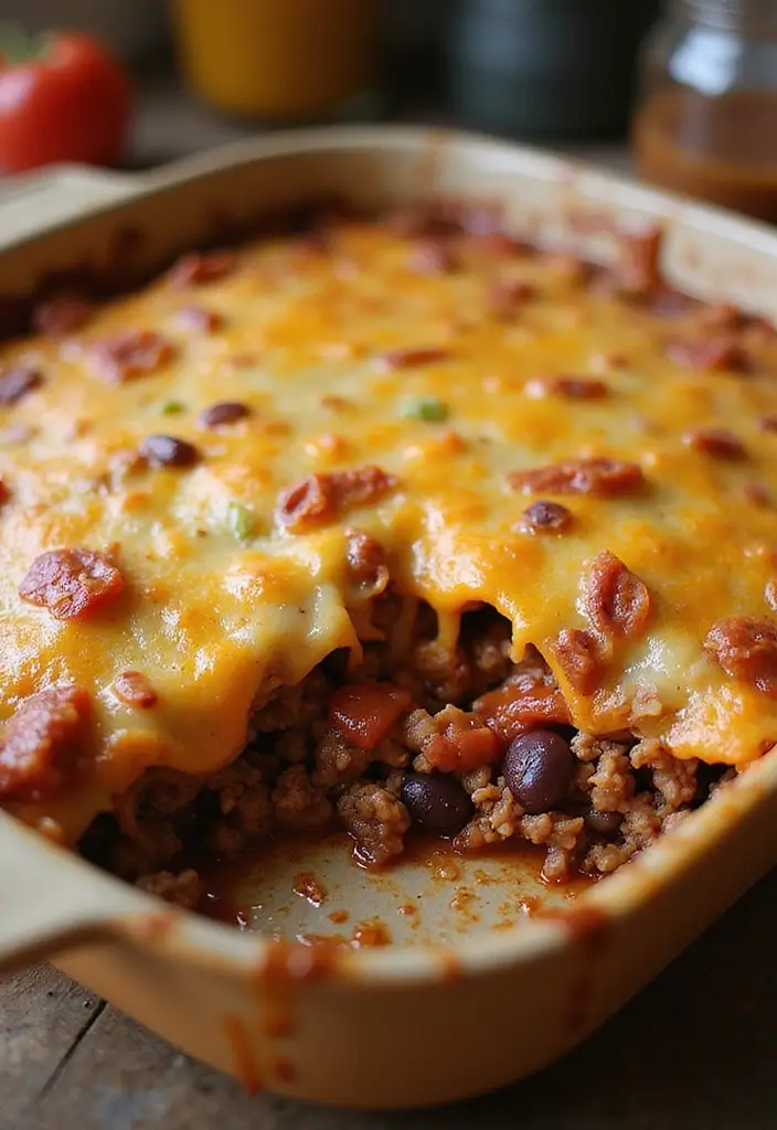 27 Recipes with Taco Meat for Every Occasion 8 27 Recipes with Taco Meat for Every Occasion - 2. Taco Meat Casserole