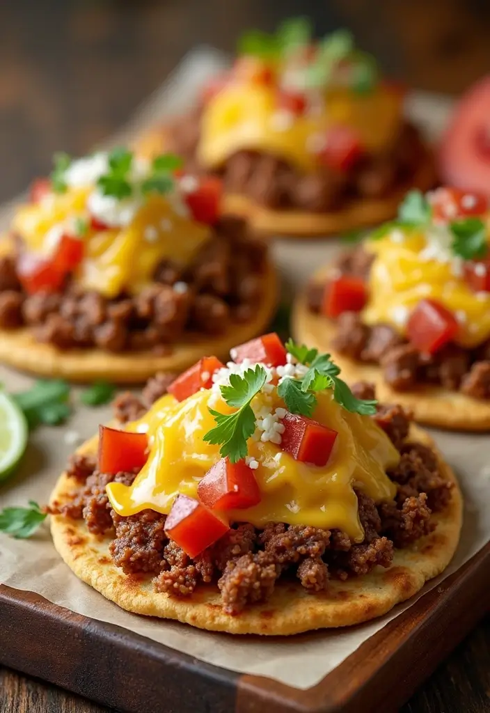 27 Recipes with Taco Meat for Every Occasion 134 27 Recipes with Taco Meat for Every Occasion - 20. Taco Meat Flatbread