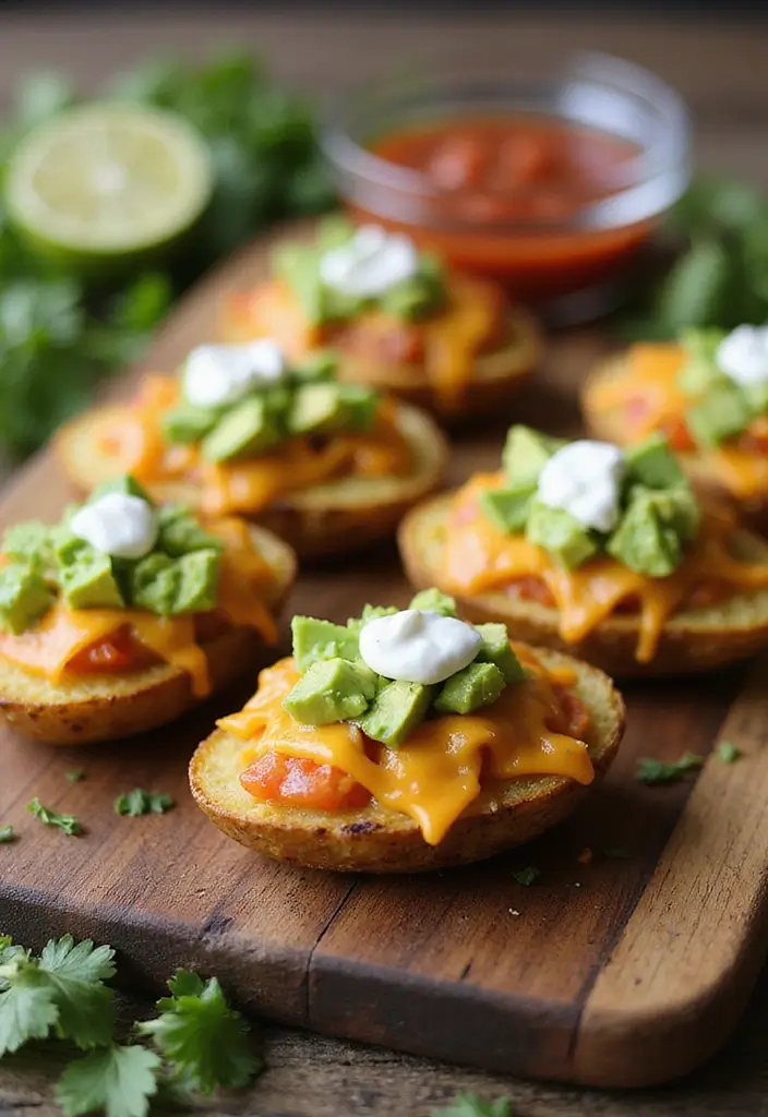 27 Recipes with Taco Seasoning That Elevate Your Dishes 81 27 Recipes with Taco Seasoning That Elevate Your Dishes - 13. Taco Seasoning Potato Skins
