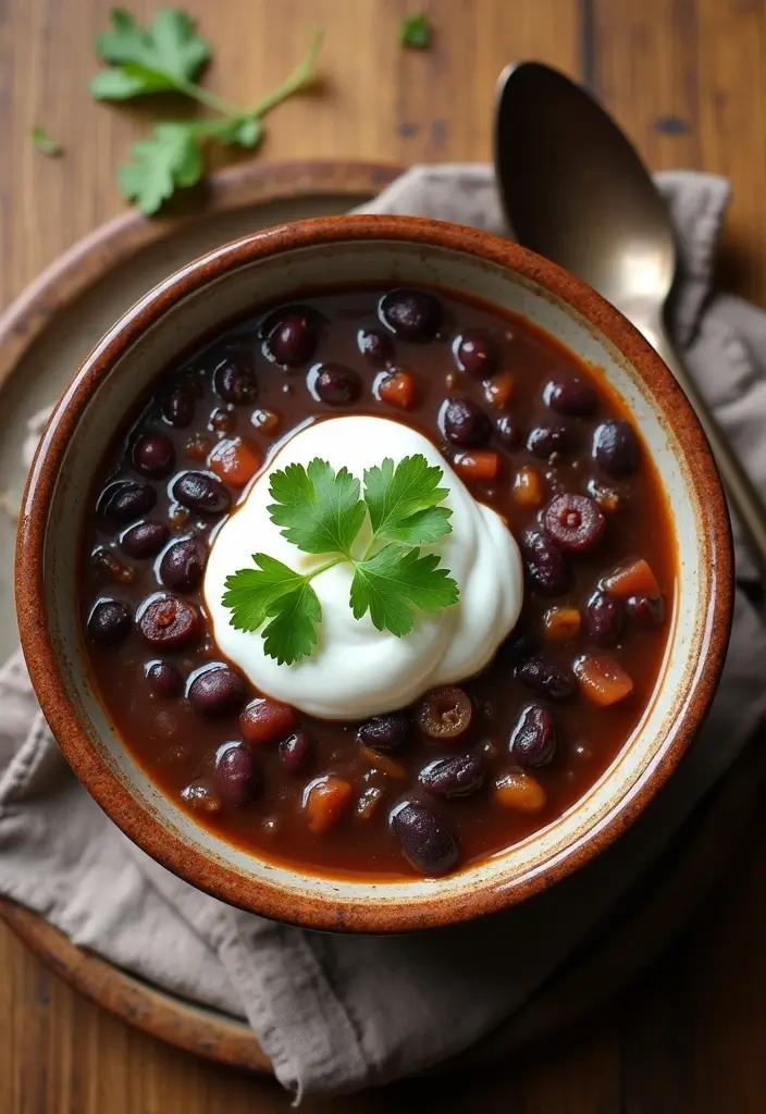 27 Recipes with Taco Seasoning That Elevate Your Dishes 34 27 Recipes with Taco Seasoning That Elevate Your Dishes - 6. Taco Seasoning Black Bean Soup