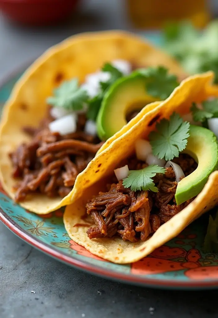 27 Shredded Beef Taco Recipes That Melt in Your Mouth 1 27 Shredded Beef Taco Recipes That Melt in Your Mouth - 1. Classic Slow Cooker Shredded Beef Tacos