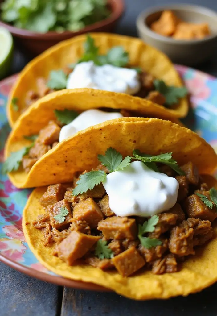 27 Shredded Beef Taco Recipes That Melt in Your Mouth 97 27 Shredded Beef Taco Recipes That Melt in Your Mouth - 15. Curry-Spiced Shredded Beef Tacos