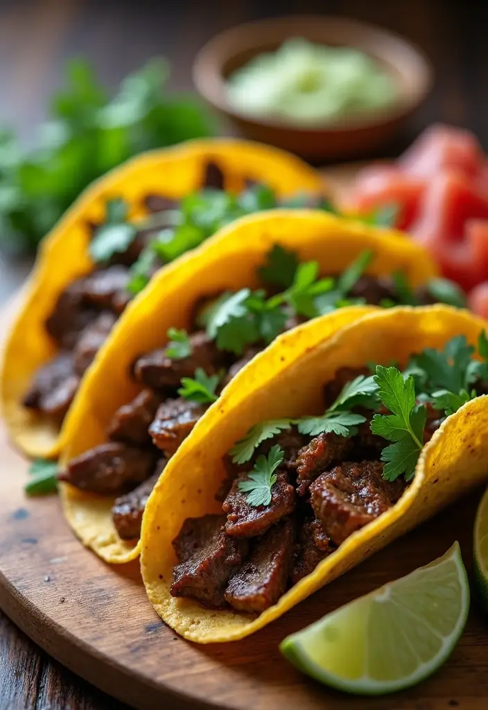 27 Taco Tuesday Recipes with Steak for the Perfect Dinner 1 27 Taco Tuesday Recipes with Steak for the Perfect Dinner - 1. Classic Steak Tacos with Cilantro Lime Dressing
