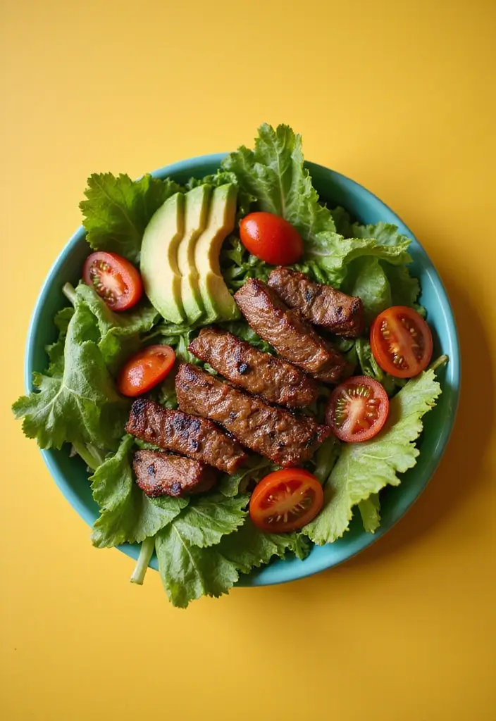 27 Taco Tuesday Recipes with Steak for the Perfect Dinner 67 27 Taco Tuesday Recipes with Steak for the Perfect Dinner - 11. Steak Taco Salad