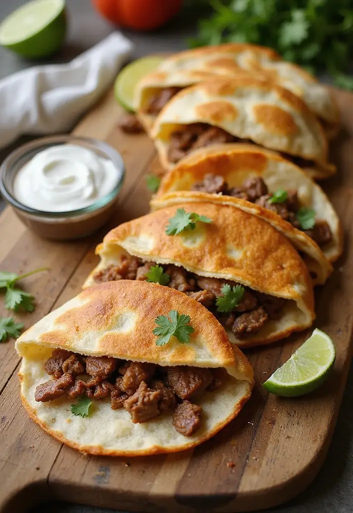 27 Taco Tuesday Recipes with Steak for the Perfect Dinner 74 27 Taco Tuesday Recipes with Steak for the Perfect Dinner - 12. Steak Quesadilla Tacos