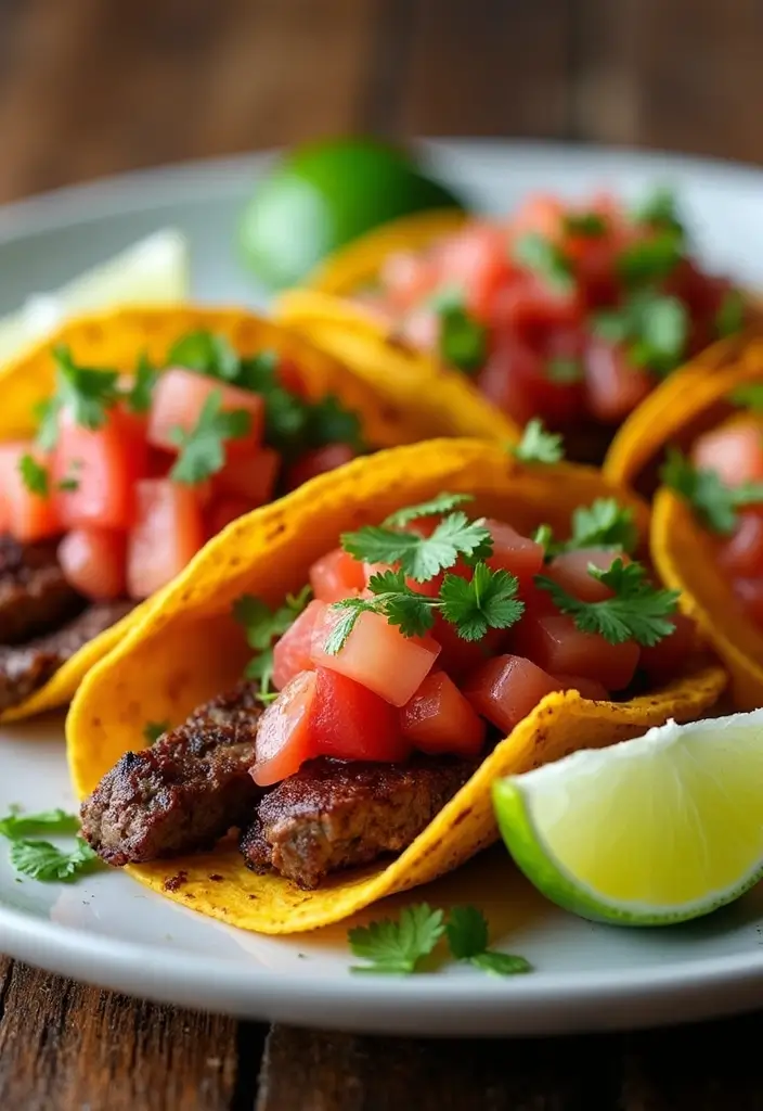27 Taco Tuesday Recipes with Steak for the Perfect Dinner 86 27 Taco Tuesday Recipes with Steak for the Perfect Dinner - 14. Steak Tacos with Pico de Gallo