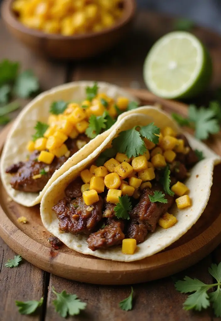 27 Taco Tuesday Recipes with Steak for the Perfect Dinner 105 27 Taco Tuesday Recipes with Steak for the Perfect Dinner - 17. Steak Tacos with Roasted Corn
