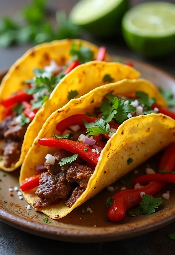 27 Taco Tuesday Recipes with Steak for the Perfect Dinner 32 27 Taco Tuesday Recipes with Steak for the Perfect Dinner - 6. Steak Fajita Tacos