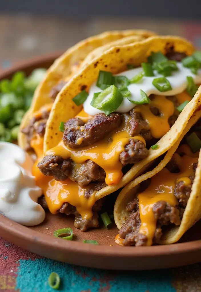 27 Taco Tuesday Recipes with Steak for the Perfect Dinner 39 27 Taco Tuesday Recipes with Steak for the Perfect Dinner - 7. Steak and Cheese Tacos